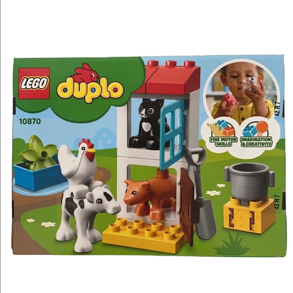 Lego | Toys | Lego Duplo 870 Farm Animals New | Poshmark